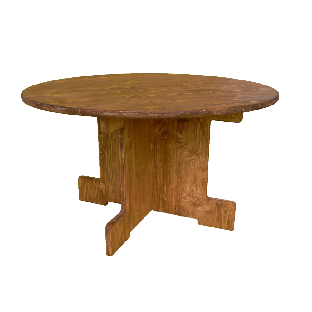 En Wood Bois Lounge Récéption Ronde Basse Stock Table Esprit n0PXO8wk